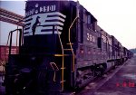 NS 3901 and others at the fuel rack in Glenwood Yard